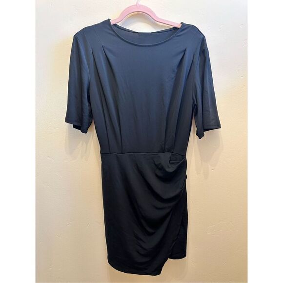 Future Collective Women’s Black Shirt Dress Size Small New - Picture 2 of 4